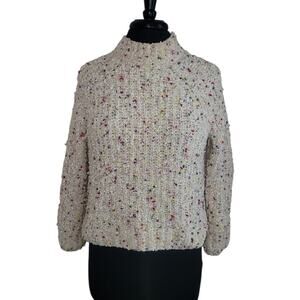 Joseph A Chunky Knit Popcorn Sweater Petite S Cozy Cottagecore Soft Girl Comfy